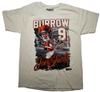 NFLPA Cincinnati Bengals Joe Burrow Joe Shiesty Mens Cream Shirt New XS-3XL