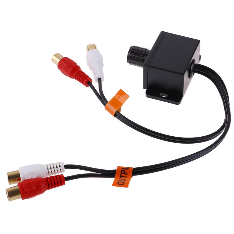 Auto Domáci Audio Zosilňovač Basy Rca Úroveň Zisku Gombík na Ovládanie Hlasitosti