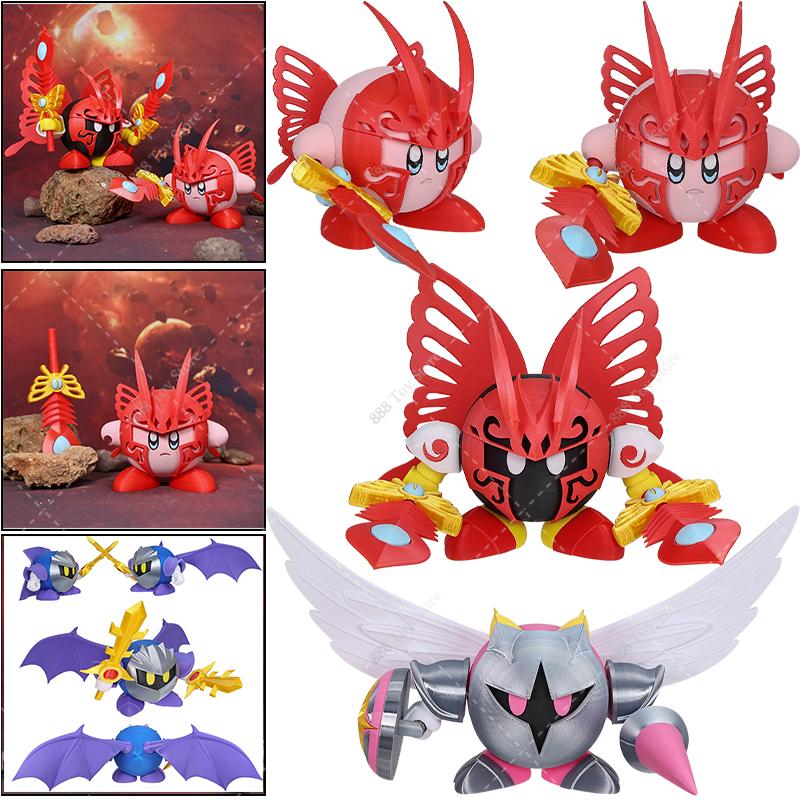 Star Kirby Figure Morpho Knight Morpho Kirby Battle Collectible Model Toys 3D Printed Galacta Knight Meta Knight Action Figures