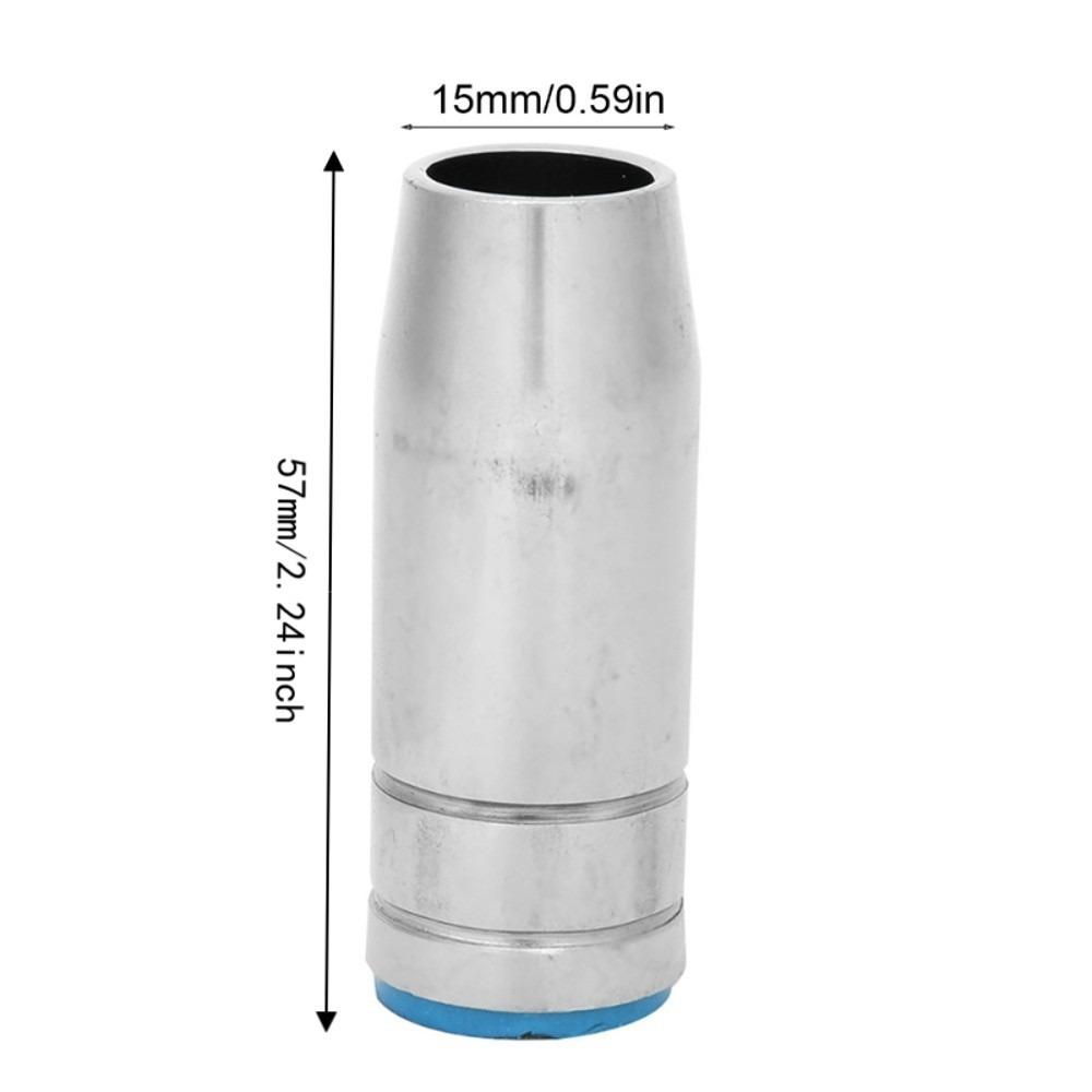 5pcs Conical Conical Gas Nozzle 15mm Diameter MAG Welding Nozzle Industrial Welding