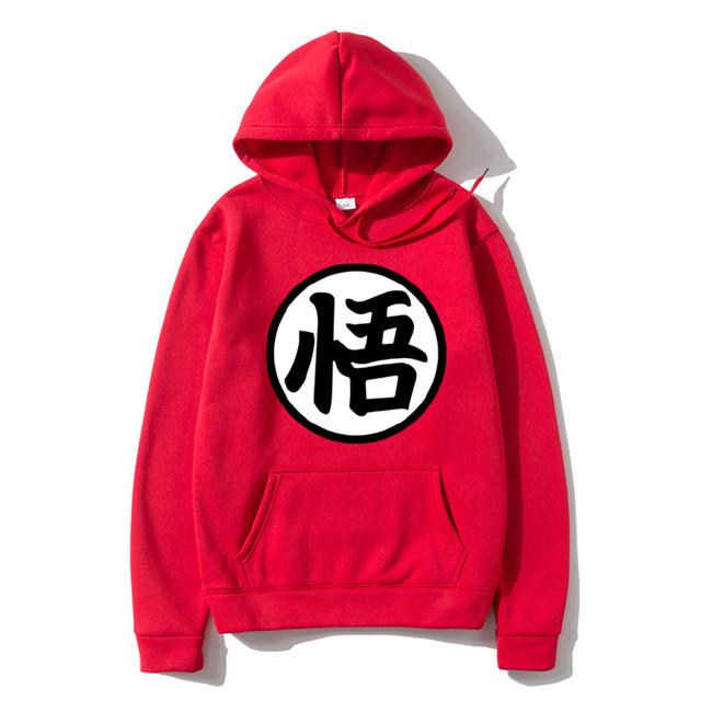 Women's Long Sleeves Newest Japanese Anime Hoodie Cosplay Saiyan Son Harajuku Goku  Streetwear Hooded Sweatshirts Casual Hoodies Men/Women Clothing