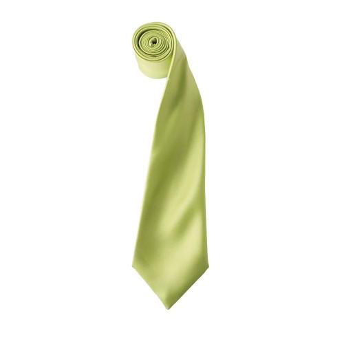 Premier Einfarbiges Satin-Krawatten-Set für Herren (Schmale Krawatte) (2 Stück)
