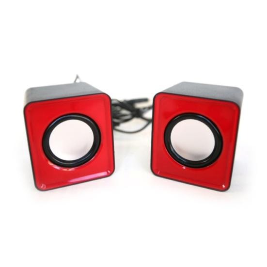 רמקול מוזיקה קטן נייד USB 2.0 חוטי רמקול חזק למחשב שולחני PC