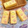 Squishy Bread Toast Squeezing Pressure Toy Stress Relief Pinch Simulated Croissant Soft Slow Rebound Playing Relaxed Gift