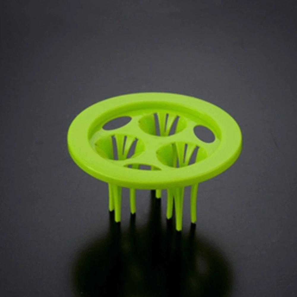 20PCS Plastic Hydroponic Seedling Pots 3 Holes Portable Colonization Cup Breathable Planting Mesh Pots Vegetable Nursery