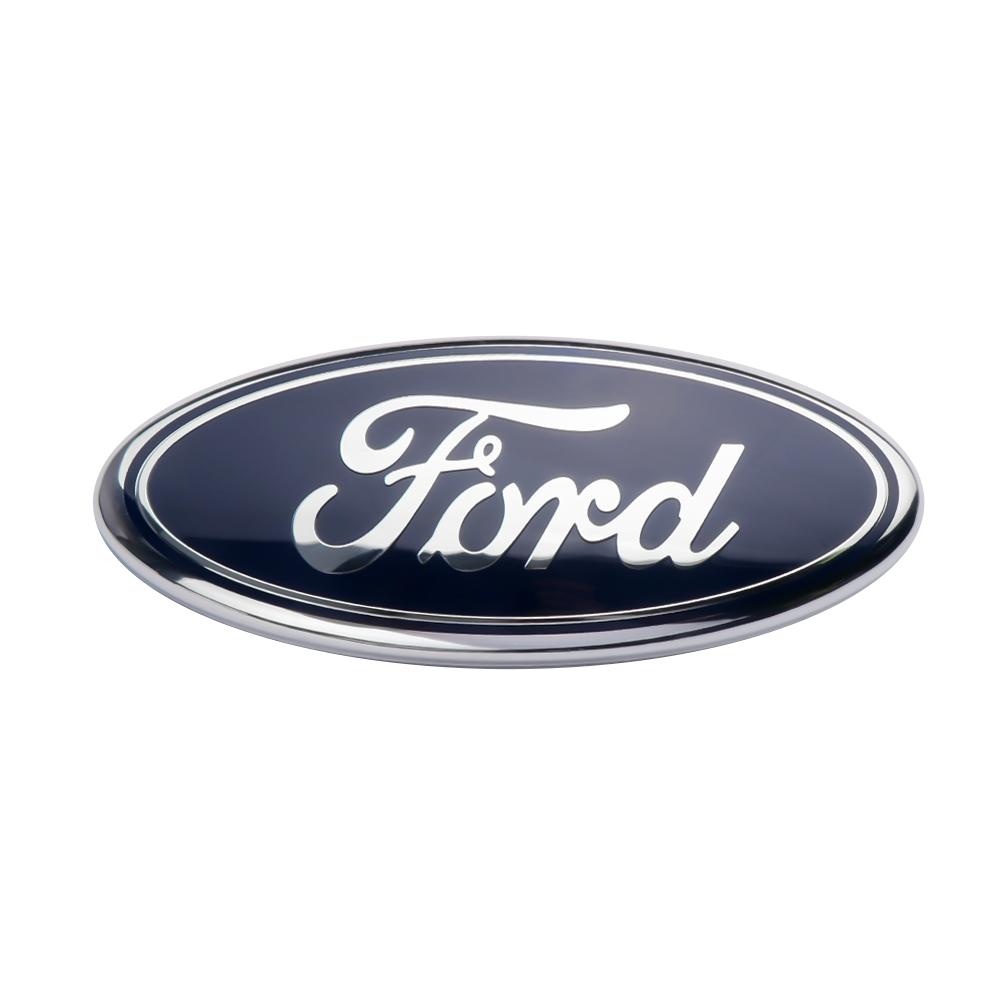 1PCS Car Front Hood Bonnet Badge Grille Emblem Rear Trunk Stickers For Ford 2 F150 F250 F450 Edge Explorer Ranger Mondeo Mustang MD4
