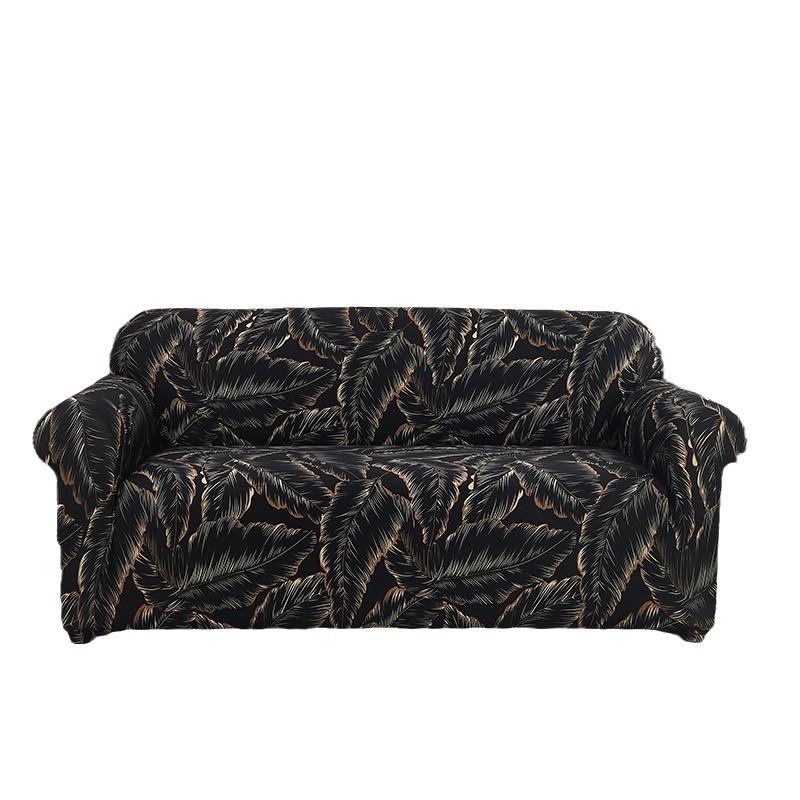 Stretch Milk Silk Printed All Inclusive Universal Sofa Cover
