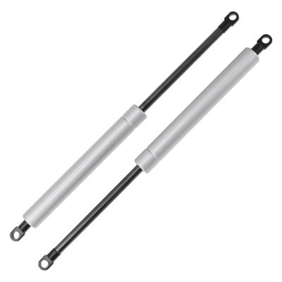 Motoforti 350mm/13.78" Gas Struts with 800N Gas Springs, Silver Tone Carbon Steel, 2 Pieces, for RV Toolbox Lids, Storage Boxes, and Cabinet Doors
