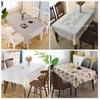 Waterproof PVC Plaid Tablecloth: Anti-Scalding, Washable, Oil & Dirt-Resistant Table Mat for Coffee Tables & Dorms.