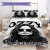Ozzy Osbourne Pattern Bedding Uilt Set Uilt Cover Pillowcase Home Decoration Birthday Gift (1 * Duvet Cover + 2 * Pillowcase Without Core)74