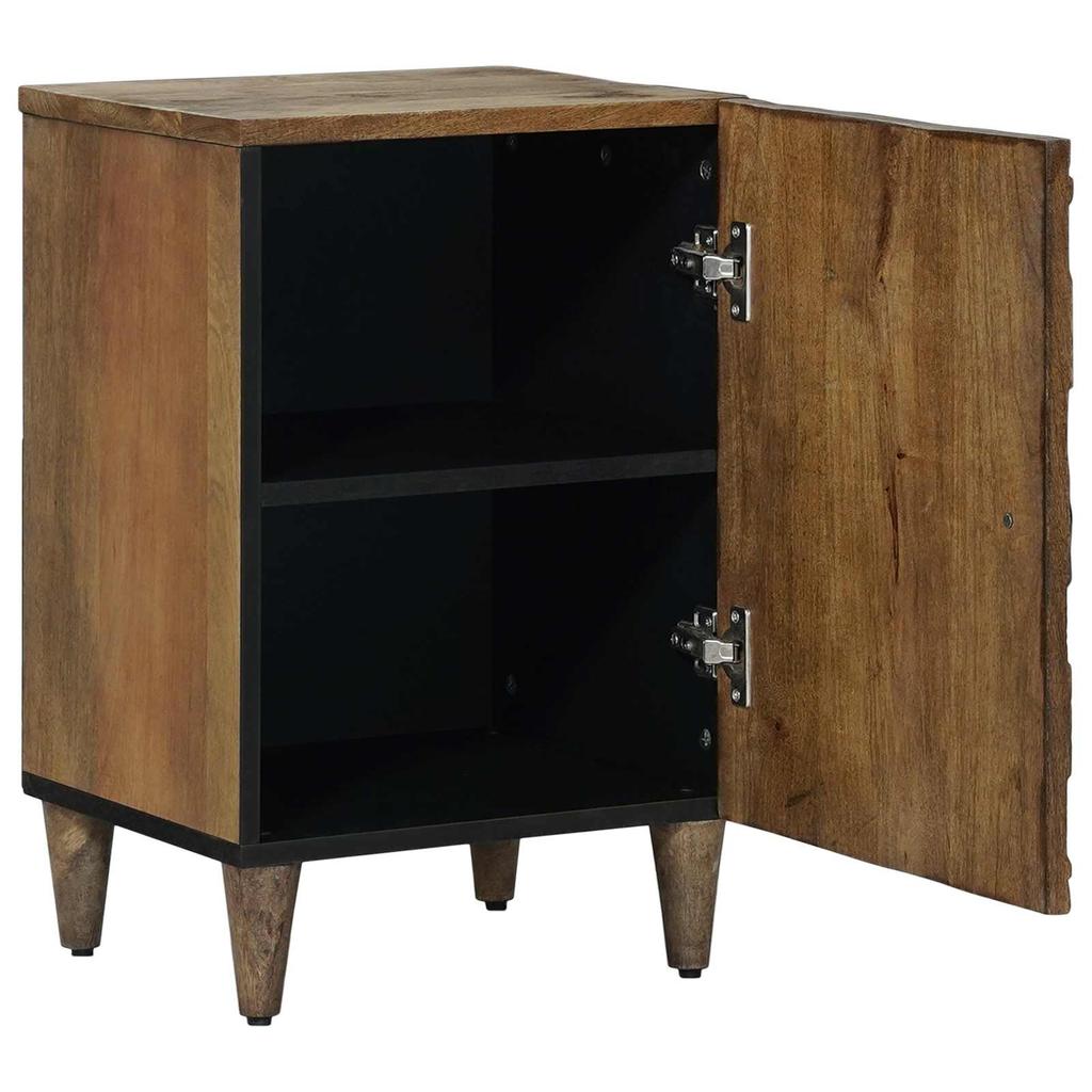 Bathroom Cabinet Brown 38 X 33.5 X 58 Cm Solid Mango Wood