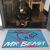 Individual Creato Mr-B-Beast Hallway Carpet Washable Non-Slip Living Room Sofa Chairs Area Mat Kitchen Doormat Area Rug
