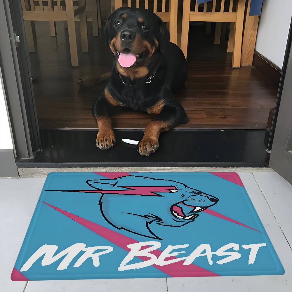 Individual Creato Mr-B-Beast Hallway Carpet Washable Non-Slip Living Room Sofa Chairs Area Mat Kitchen Doormat Area Rug