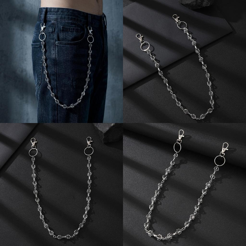 Punk Style Titanium Steel Waist Chain For Men Women Hip Hop Rock Fashion Accessory