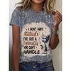 Summer Women's T Shirt Casual Short Sleeve 3d Cat Print T Shirts Fashion Streetwear Crew Neck Pullover Female Oversized Clothing