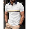 Summer New Quick Drying Lapel Polo Shirt With Button Pocket For Men'S Sports Polo Shirt Fitness And Casual Slim Fit Daily Work Shirt