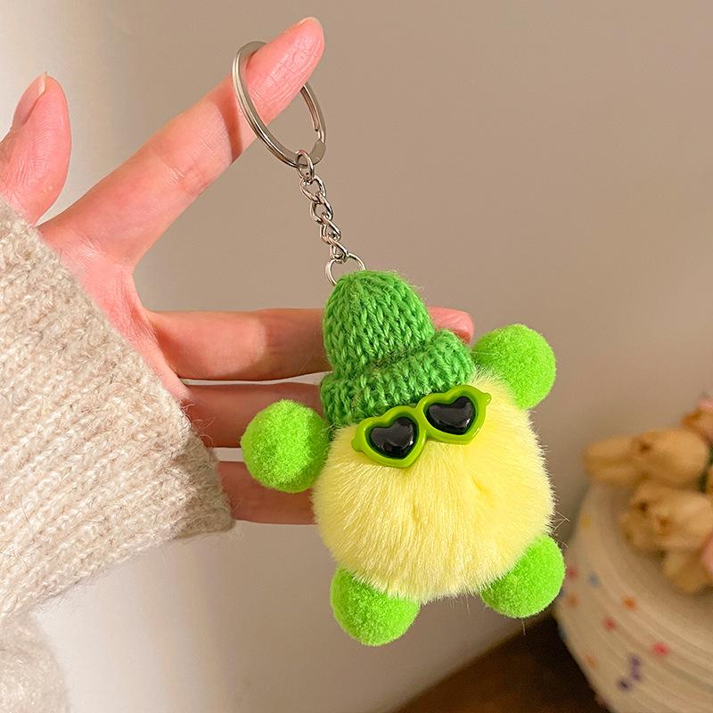 Plush Doll Keychain & Backpack Ornament: Cute Pendant for Events & Promotions
