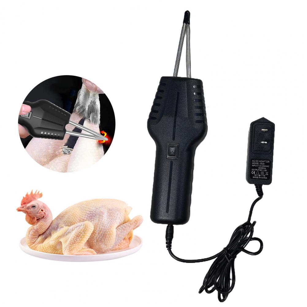 Electric Poultry Plucker Handheld Chicken Duck Hair Removal Machine Portable Automatic Plucking Device Dehairing Tools Kitchen G