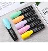 4/6 stuks Mini Mooie Taille Kleur Markeerpen Set Toevoegen Super Pastel Markeerpen Lijntekenaar Schoolbenodigdheden