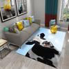 Milk Cow Pattern Carpet Kawaii Farm Animal Rug Ox Doormat Rectangle Area Rugs for Adult Yoga Mat Living Room Decor Floor Mat