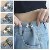 Button Clasps Star Pants Button Tightener Jean Buttons for Loose Jeans Waist Accessories