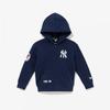 Mlb Kids Hooded Zip Up Jacket Navy Kevan 14443511