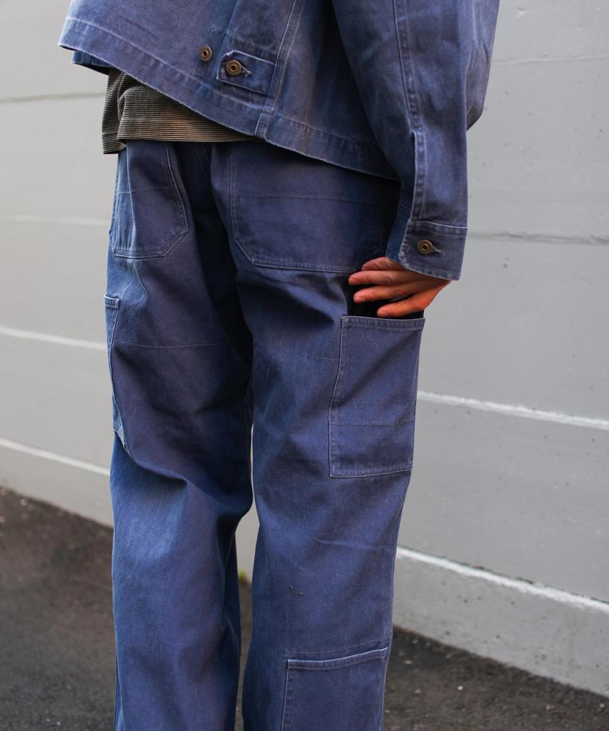 Sulfur Dyed Fade Pants Pants Long Pants BLUE M [Snow Peak] PT-26SU016 Men's Women's