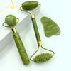 Crystal Stone Jade Roller Face Lift Massage Roller Näo Salendav Massager