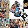 For Apple iPhone 16 14 15 Plus 11 Pro Max 16E ProMax + 16Plus 15+ 14+ Phone Cover Soft Case One Pieces Luffy Sanji Roronoa Zoro