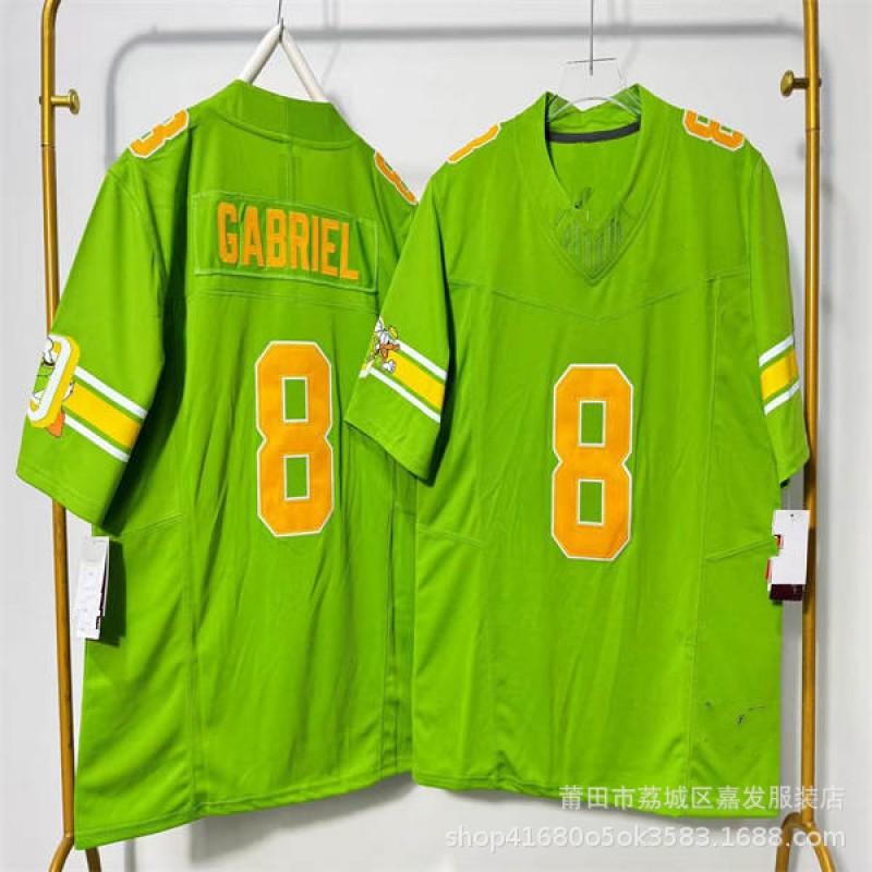 Oregon Ducks College Football Jersey Mens Cotton Team Uniform Rugby Sports Fan Apparel Fall Wear