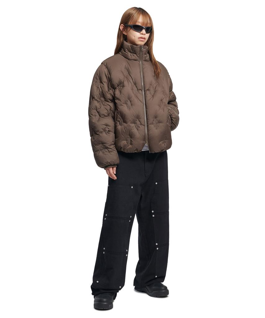 Nomaenyueol Divided Double Knee Pants - Black