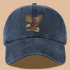 Cappellino da baseball con stampa di aquila, regolabile sia per uomo che per donna, adatto per escursionismo, pesca ed esplorazione in vacanza