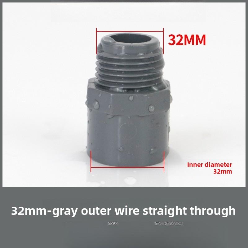 1/2" 3/4" 1" Male/Female Thread Reducer Joint Bushing Connector Garden Irrigation Water Pipe Fittings Aquarium Tank Nipple Joint