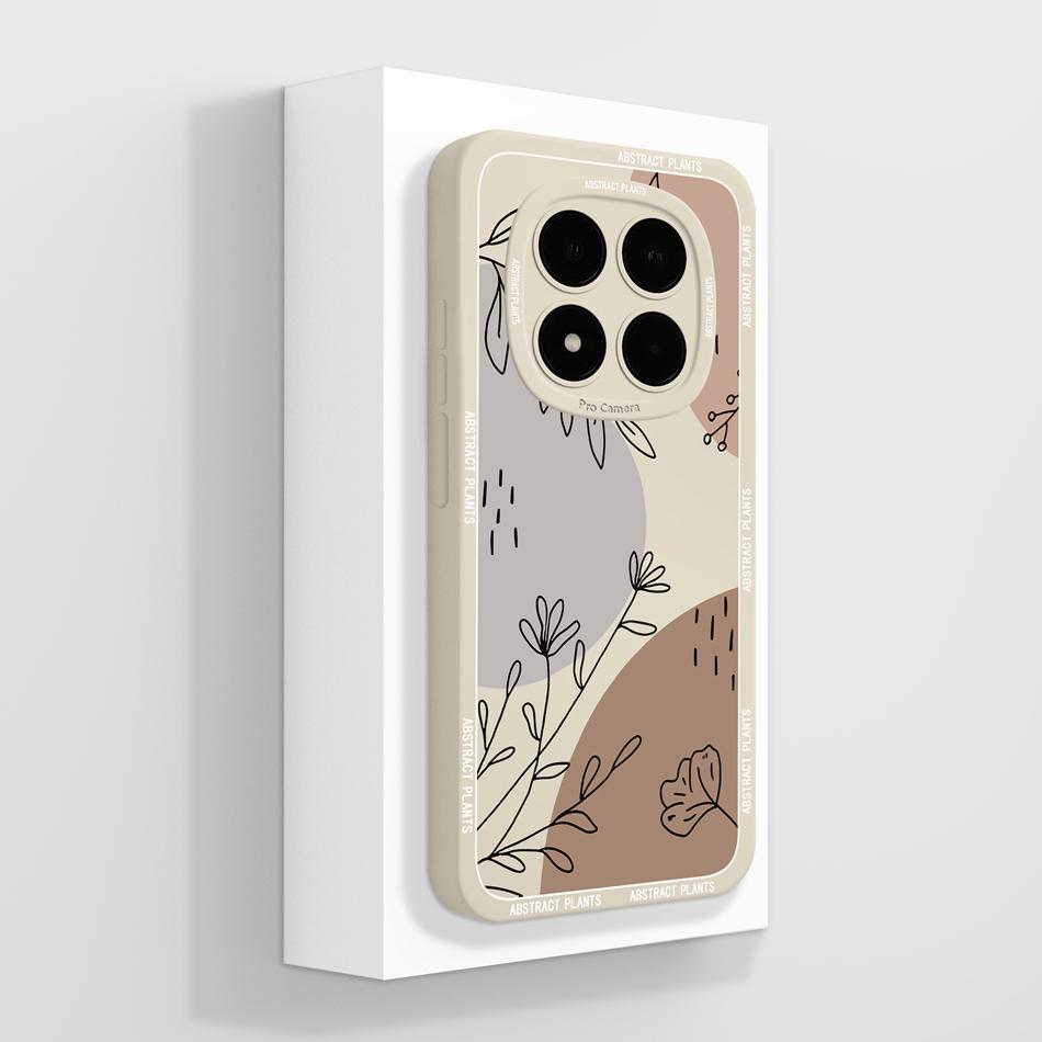 Case For Redmi Note 15 Pro Plus Artistic Style Full Coverage Funda For Redmi Note15 Covers Soft Liquid Silicone Phone Protector
