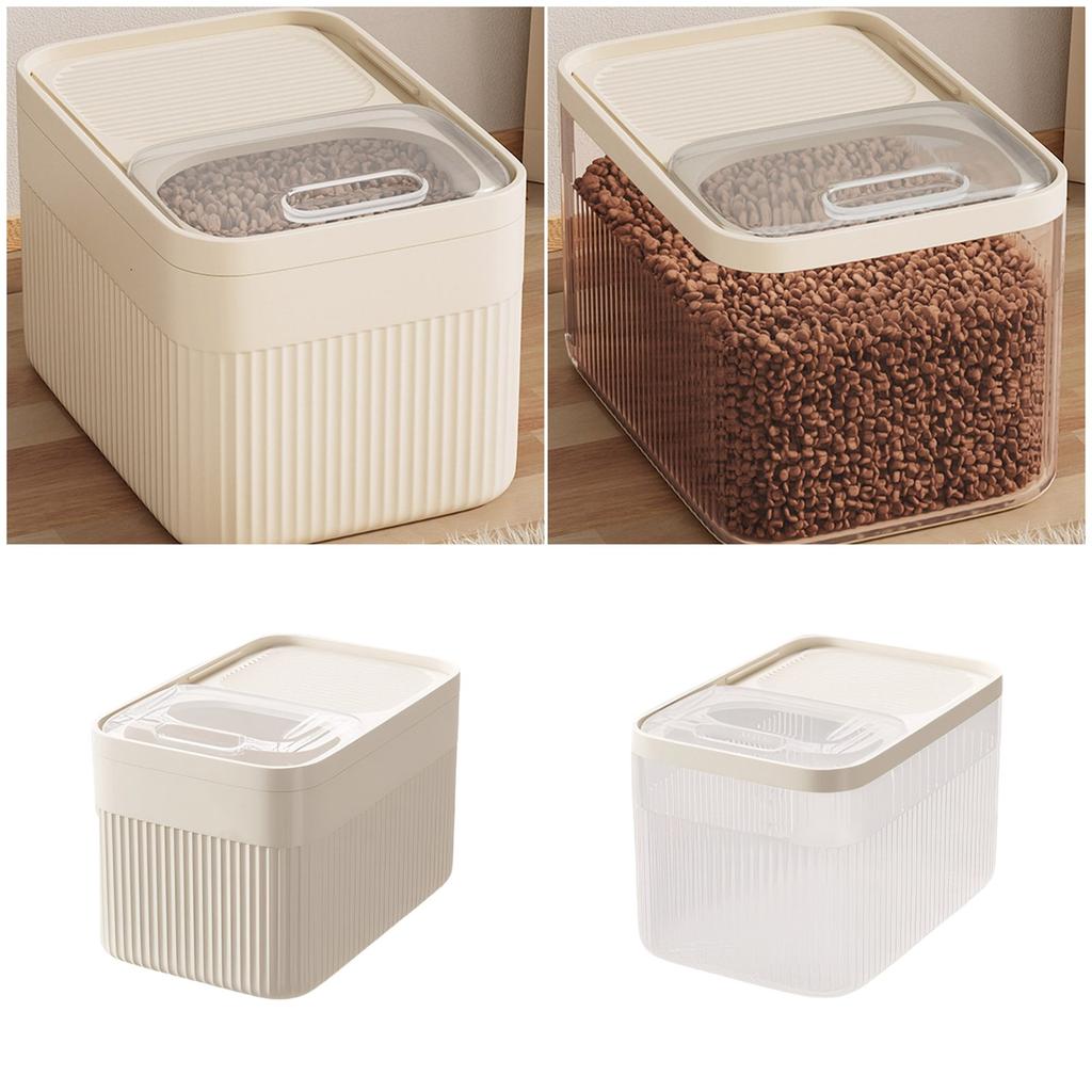 Leakproof Pet Food Storage Bin Great Seal Large Capacity Storage Container with Measuring Cup Food Container Solution