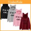 Streetwear Hoodie Voor Dames Met Letterpatroon En Katoenmix Voor Casual Herfstmode