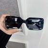 Trendy Square Sunglasses Women Men Retro Mirror Lens Stylish Sun Glasses Female Male Personality Colors