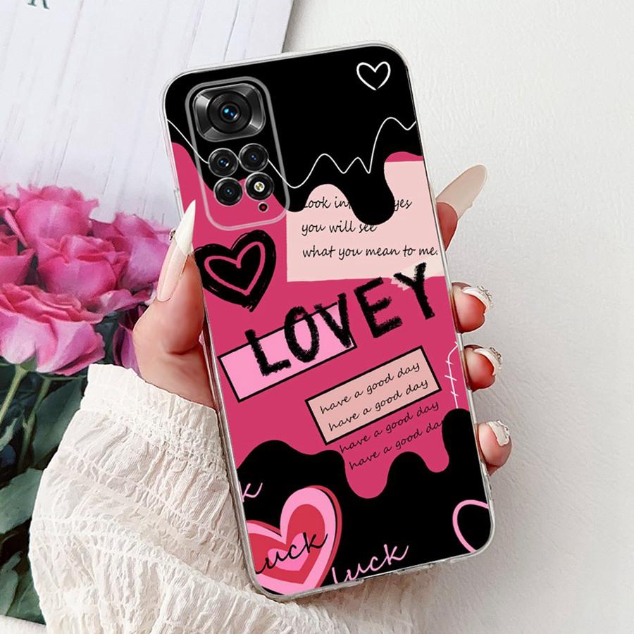 For Xiaomi Redmi Note 11 Pro 11S 4G Phone Case Luxury Painted TPU Cover for Redmi Note11 4G Global Soft Silicone Fundas Capa