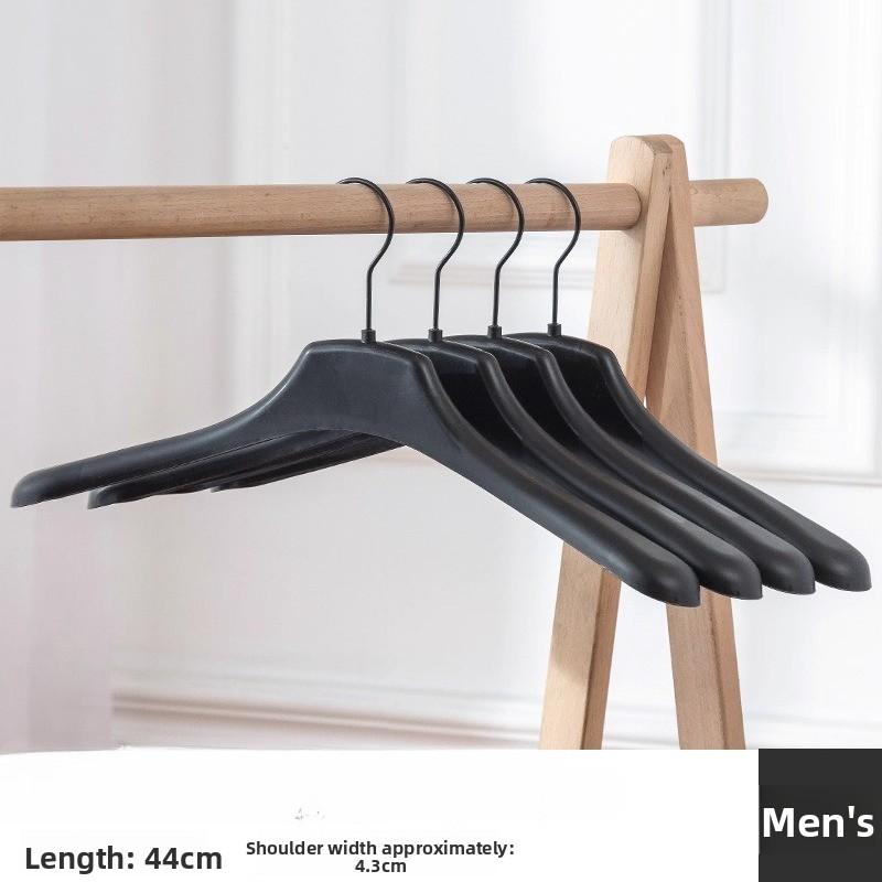 Rutschfester und spurloser Kleiderständer für Bekleidungsgeschäfte, Kleidung, Anzüge, Kleiderbügel mit breiten Schultern