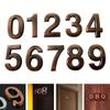 Apartment Wall Decor Compartment Door  Address Digits Digital Sticker Plate Sign Number Sticker