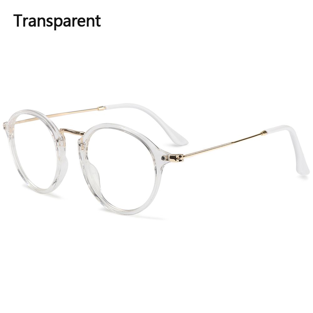 Fashion Radiation Protection Vintage Eyewear Glasses Frame Flat Mirror Glasses Eyeglasses