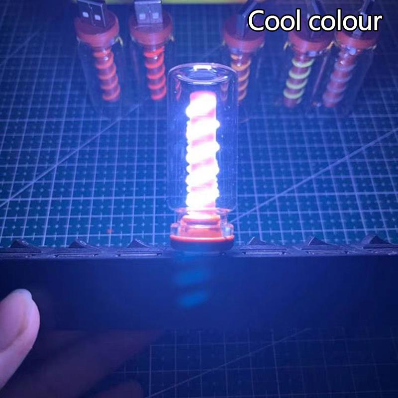 1 ks Ručne vyrobené DIY kempingové svetlo LED flexibilná retro USB žiarovka pre denné osvetlenie bublinková atmosférická lampa