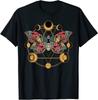 Butterfly M0th Moon Phases Design Great Tee Unisex T-shirt