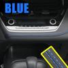 Car Interior Moulding Trim Self-adhesive Dashboard Leather Decorative Line Red Blue DIY Braid Strip Car Decoration 0.5/2M