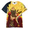 Grappig Cartoon ONE PIECE T-shirt Cool Heren T-shirt Ronde Hals Casual Unisex Streetwear Anime Mode Tee