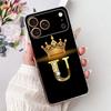 For Apple iPhone 17 Pro Max Case New Crown Letters Cover Soft Slim Phone Case For iPhone 17 Air iPhone17 Pro Max Back Cover Bags