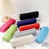Simple Pencil Case School Supplies Pencil Cases Estuche Escolar Solid Color School Stationery Kalemlik Trousse Pencil Pouch-Ljx