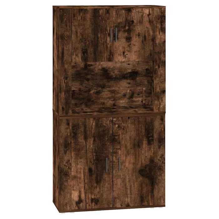 Exclusive House - Tall Sideboard Smoked Oak Engineered Wood