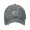Adjustable Cotton Anfield Baseball Cap  Lightweight Curved Brim Dad Hat with Creative ANFIELD ROAD LAKE LIVERPOOL Print