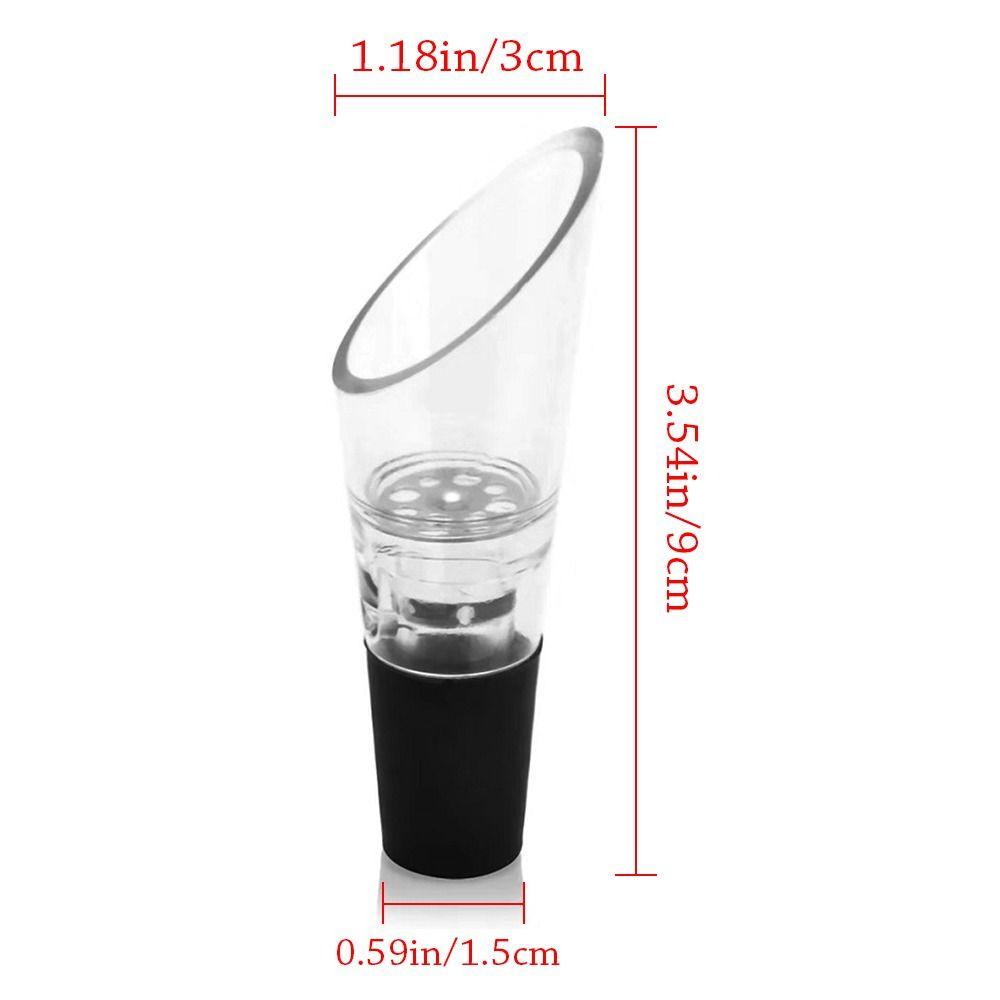 Instant Aeration Wine Pourer Plastic Decanter New Wine Inflatable Pourer Red Wine